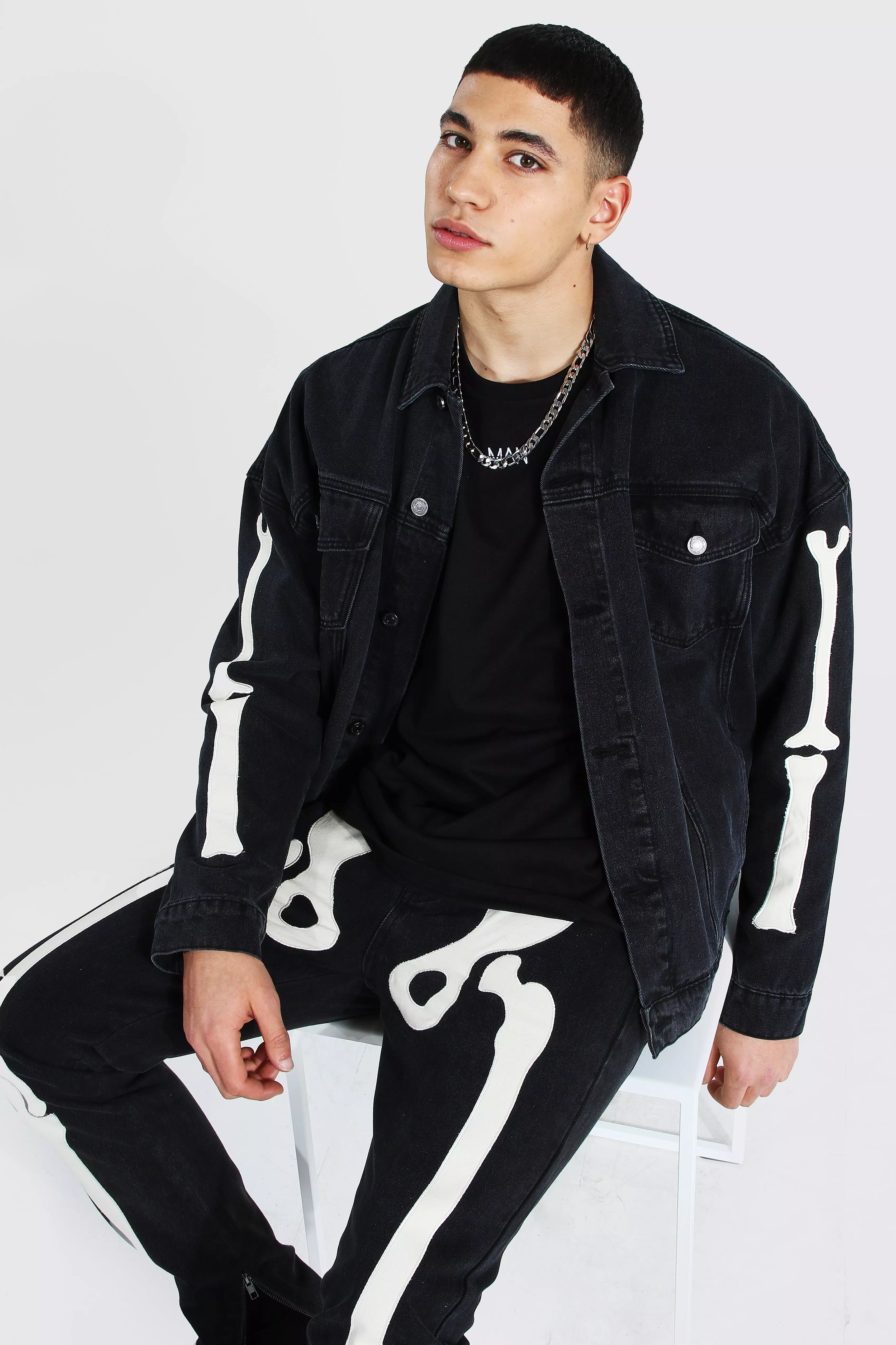 Skeleton jacket sale mens